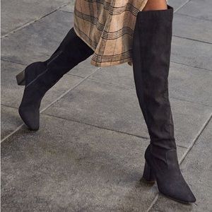 NIB Jerika Black Over The Knee Boots Size 8.5
